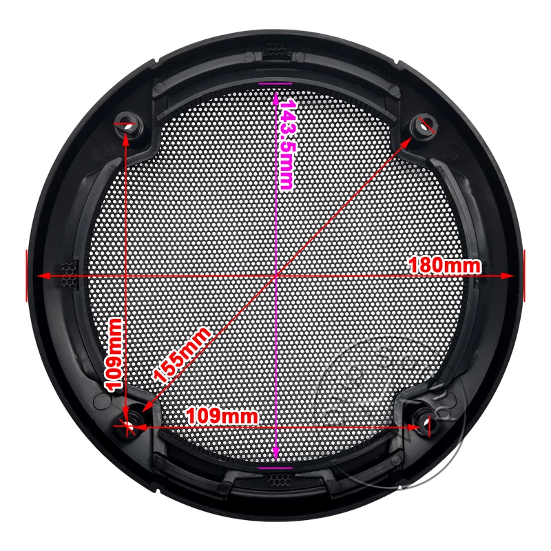 Grille de Protection pour Haut-Parleur Enceintes 10 cm