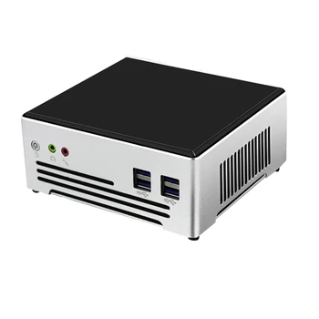 Günstige 2021 Neueste Tragbare Mini PC 10nm Intel Core I7-1065G7 I5-1035G4 Desktop Computer Windows 10 Linux 2 * DDR4 2 * M.2 NVMe HDMI DP 4K