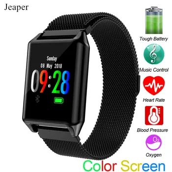 

Smart Watch AK11 Color Screen Bracelet Heart Rate Blood Pressure Band Sleep Monitor Fitness Tracker Waterproof Sport Smartwatch