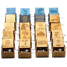 Деревянная музыкальная шкатулка в форме королевы, драконий жемчуг, Игра престолов, Zelda тема, подарок на Рождество, день рождения, вечерние украшения