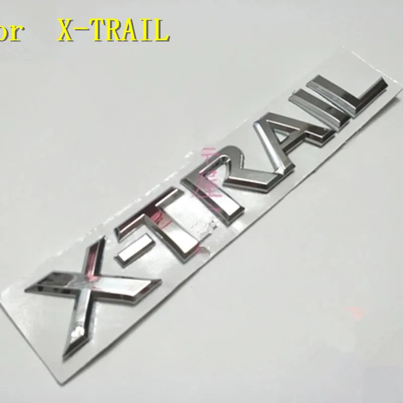 

Car accessories ABS Car tailgate trunk luggage sign labeling 3D English letter logo car logo for Nissan X-TRAIL Car styling