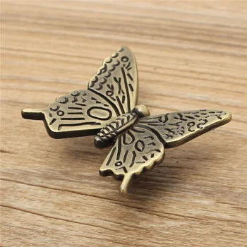 

1pcs Euro Vintage Butterfly Handle Pull Knob Furniture Door Cupboard Cabinet Handles Kitchen Drawer Pull Handles Home Decoration