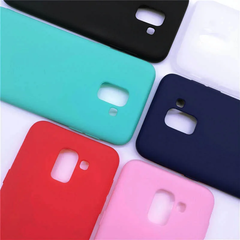 Чехол для Samsung J6 2018 ЕС J600 J600F SM-J600F мягкий ТПУ чехол Galaxy J6Plus + J 6 Plus J610 J610F силикон |