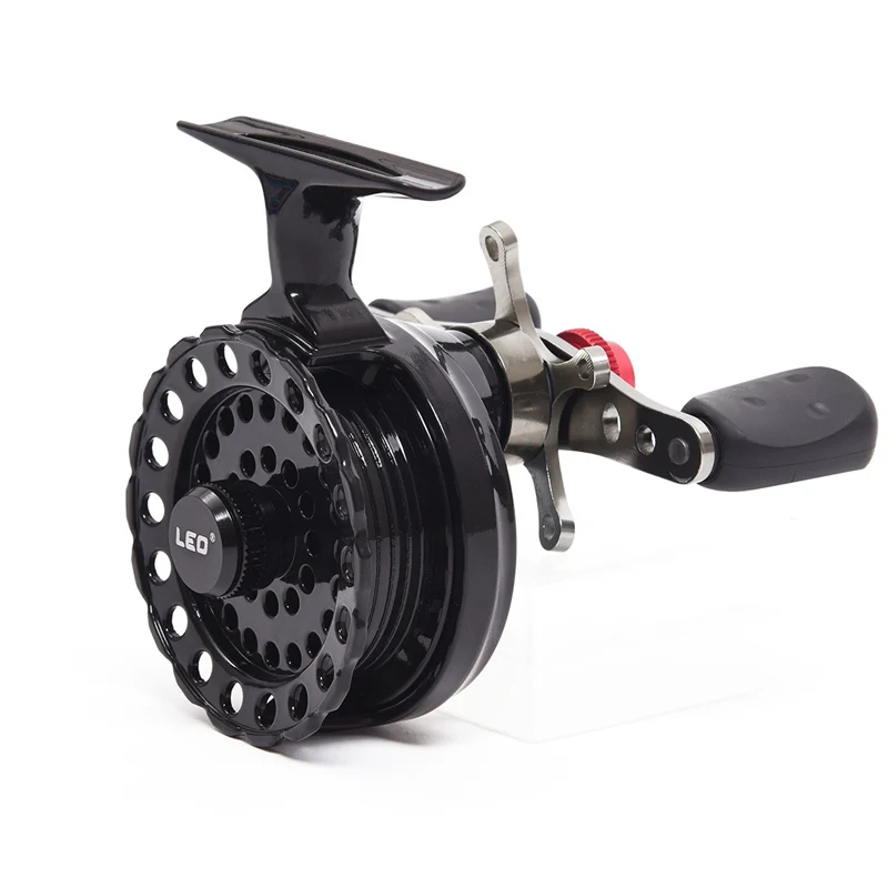

ABUO-LEO DWS60 4 + 1BB 2.6:1 65MM Fly Fishing Reel Wheel with High Foot Fishing Reels Fishing Reel Wheels