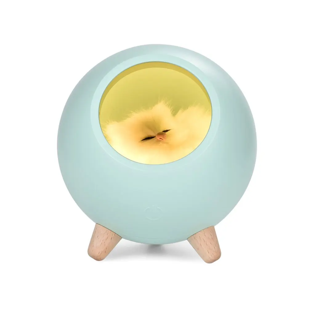 

1200mAh Touch Adjustable LED Night Table Light USB Rechargeable Small Pet House Atmosphere Lamp For Baby Lover Gift New