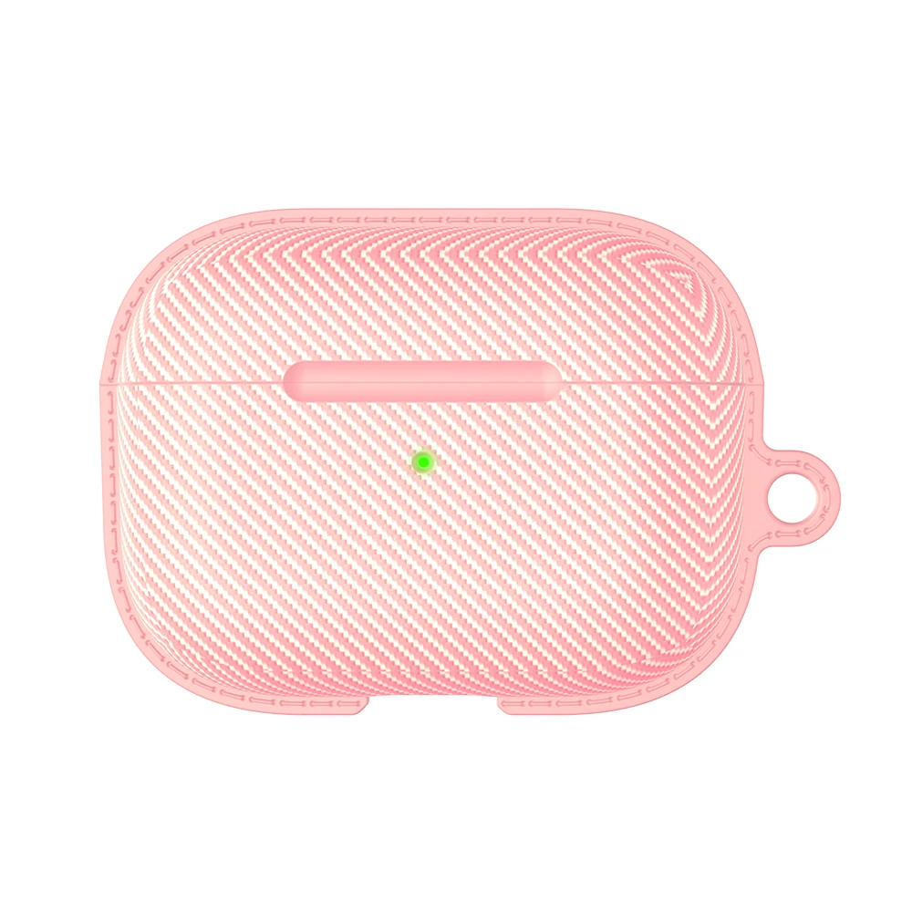 Для AirPods Pro Чехол Силиконовый зернистый Мягкий ТПУ чехол s беспроводной Bluetooth чехол для наушников противоударный защитный чехол для Airpods Pro - Цвет: 2
