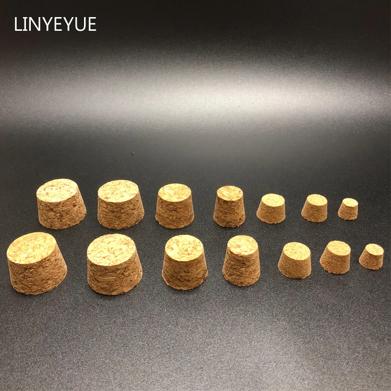 

100pcs/pack Cork Stopper Test Tube Plug Sample bottle stopper for vial or Current bottle stopper