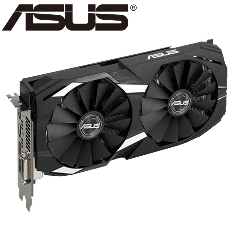 Видеокарта ASUS RX 580 8GB 256Bit GDDR5 видеокарты для AMD RX 500 серии VGA карты RX580 используется DisplayPort HDMI DVI