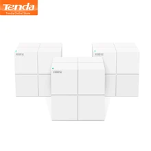 Tenda MW6 беспроводная WiFi система с 11AC 2,4G/5,0 GHz WiFi беспроводной маршрутизатор и повторитель, приложение дистанционное управление