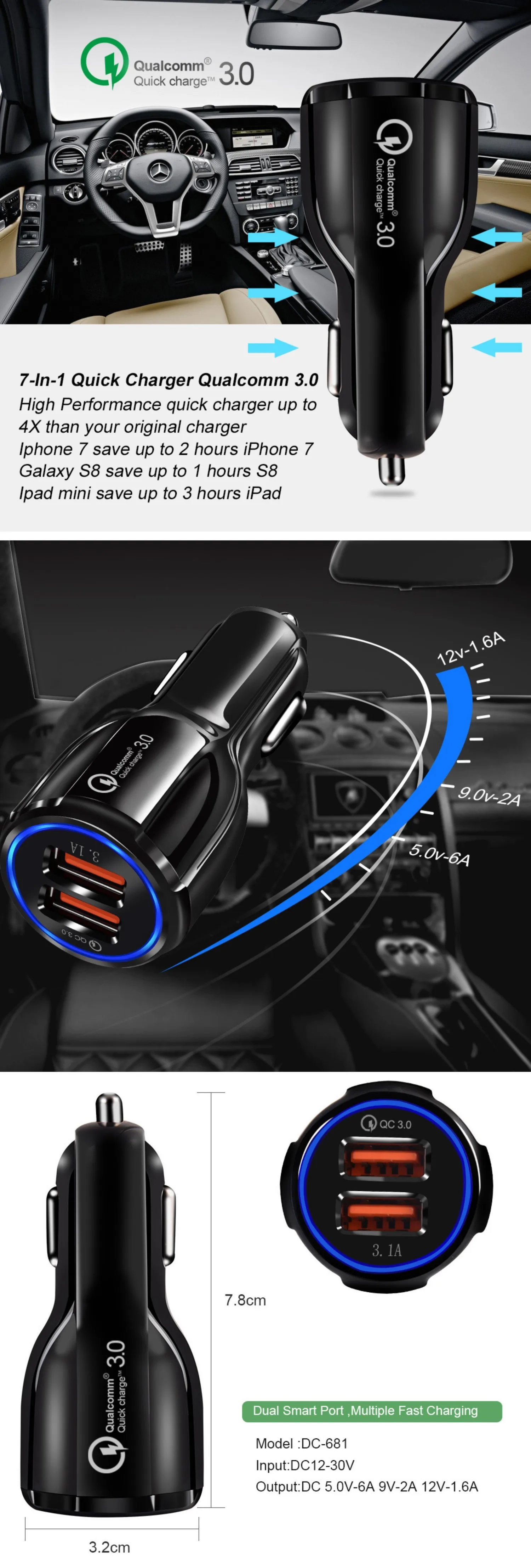 Carregador de Carro sem Fio para Samsung Sensor de Aperto Carro para Iphone Nota 10 Xiaomi Huawei r2 Automático Houlder 11 x xr Hxb Usb S10 s9 s8 6 xiaomi huawei r2 sensor de aperto automático