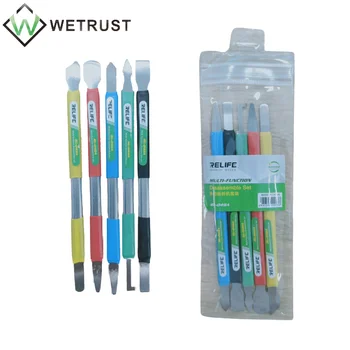 

RELIFE RL-049A Multifunctional Double-Headed Use Disassembly Crowbar Suitable For Removing Glue And Scraping Tin Crowbar