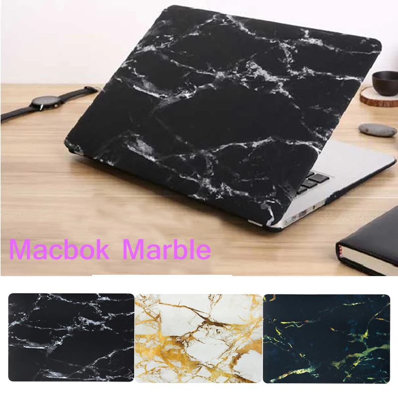 Чехол мраморный для ноутбука Macbook Pro Жесткий из ПВХ 13 15 A1278 A1286 Air Retina 11 12 чехол|Сумки