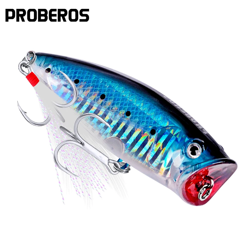 Пластиковые жесткие рыболовные приманки PROBEROS с крючком 4 # рыболовная снасть 8 5 см