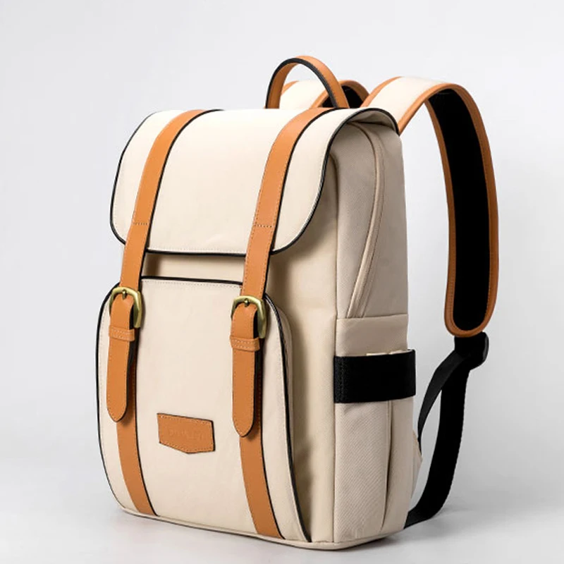 YINUO Travel/scholl backpack slim , Premium nylon and PU college