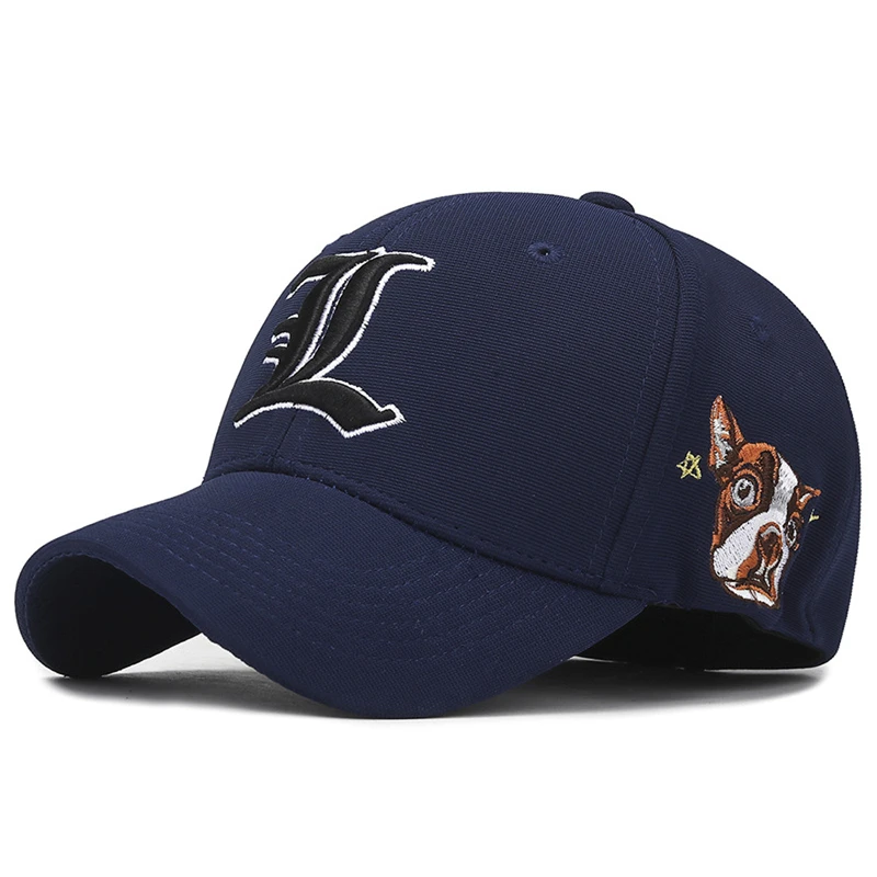 Изготовленная на заказ эластичная бейсболка с надписью L и вышивкой Gorra Animales Snapback Хип-Хоп Мужская шляпа для папы уличная Кепка для водителя грузовика