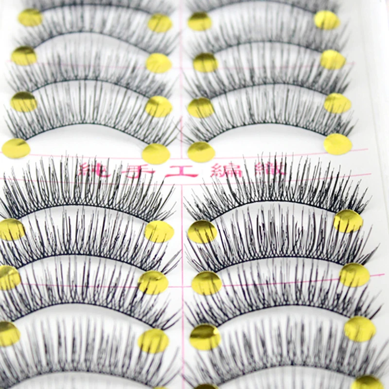 Ресницы Накладные ручной работы 50 пар|eyelash container|lash extensioneyelash pics |