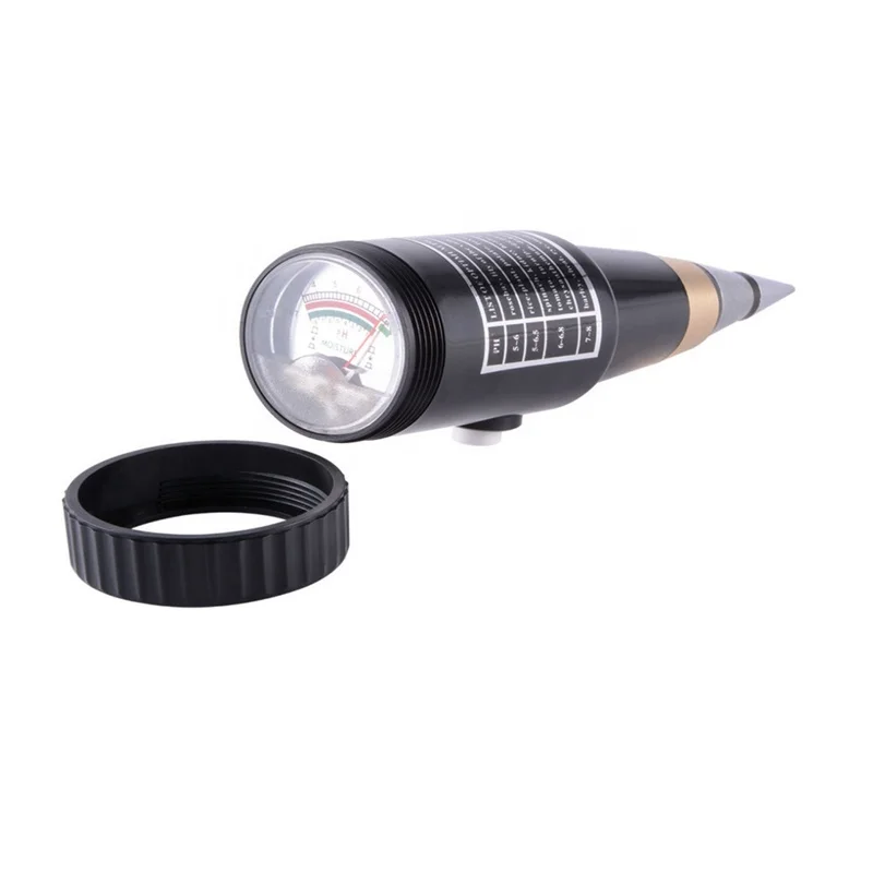 Digital Soil Acidometer PH Meter Tester Tanah Tester Hygrometer Moisture Sensor Instrument 3~8 pH for Garden Plants SDT-60