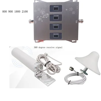 

Celluar signal Booster 2G3G4G SIGNAL Amplifier mobile four band GSM 3G 4G LTE signal REPEATER DCS 4G LTE network Booster