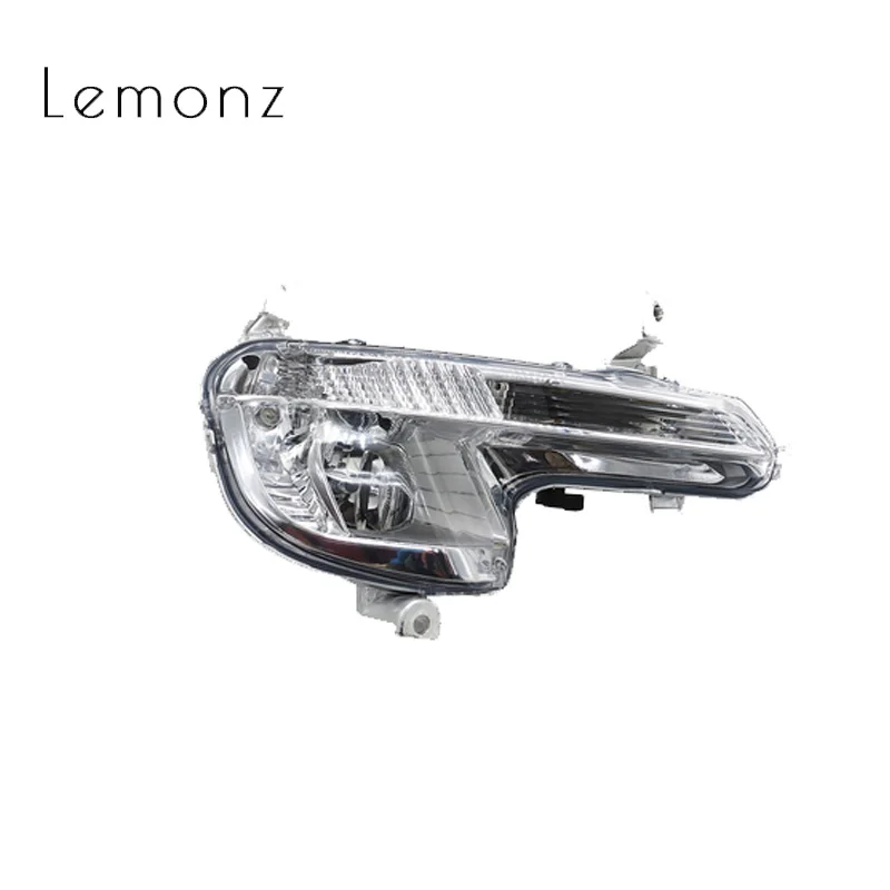 

Front Bumper Fog Light For Peugeot 508 2011 2012 2013 2014 Car-styling Day Light Foglamp DRL Running Light Daytime Light