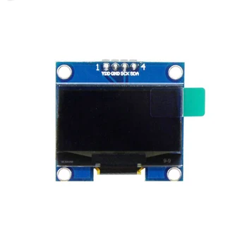 

Brand New 1.3 Inch White/Blue 128X64 OLED Display Module 4 Pin IIC Interface DIY OLED Screen