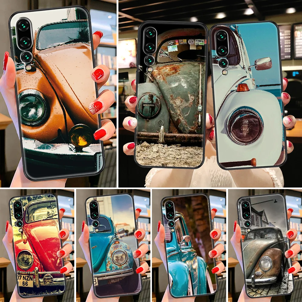 Классический винтажный Чехол для телефона в старинном стиле ретро Huawei P Mate P10 P20 P30