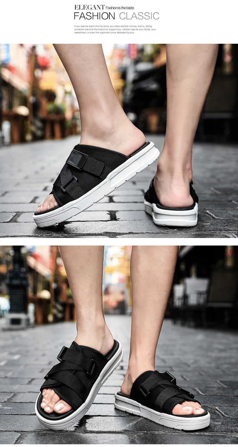 Women Men Hiking Beach Sandals Flat Flip Flops Sneakers Gym Black Slipper Sport River Plate Shoes Sandalias Mujer Masculina