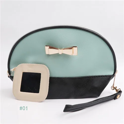 Blue01 Косметичка для макияжа, дорожная женская косметичка на молнии, косметичка для молодых девушек - Цвет: Blue01