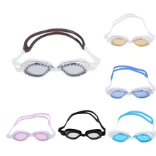 Модная детская одежда дети Анти-туман Анти-УФ Водонепроницаемый Плавание ming Плавание защитные очки, очки Многоразовые Удобная и долговечная