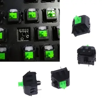 

4Pcs Green Switches Axis for Razer Gaming Mechanical Keyboard for Cherry MX 3pin Switch