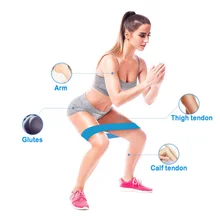 Резинки для йоги, фитнеса, тренажерного зала, оборудования для пилатеса, занятий спортом, тренировки, эластичные резинки