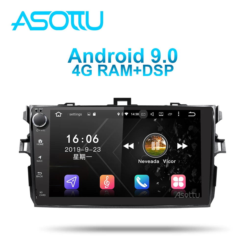 Asottu TO606 android 9 0 PX6 Автомобильный мультимедийный проигрыватель для Защитные чехлы
