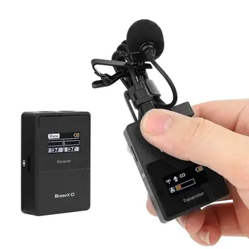 

COMICA BoomX-D D1 2.4G Digital Wireless One for One MIC 50m Wireless Transmitter Receiver Lavalier Clip On Interview Microphone