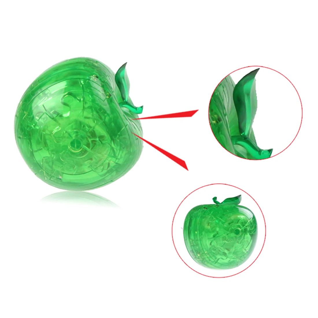 Дети ребенок DIY Кристалл Головоломка модель 3D головоломка сборка головоломки Развивающие игрушки Обучающие Развивающие игры игрушки-яблоко+ Череп