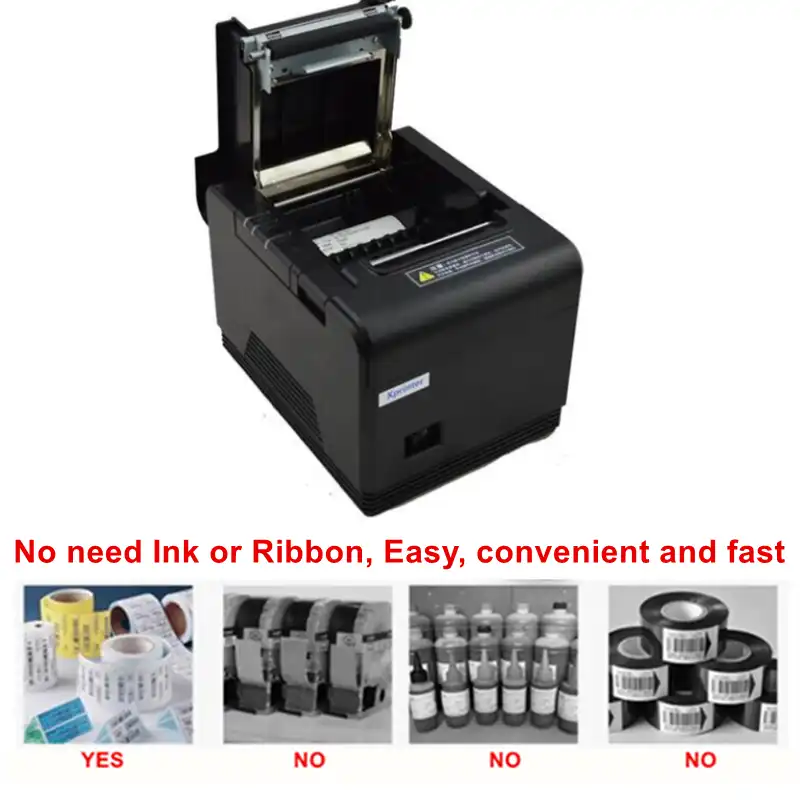 80mm Thermal Receipt Pos Bill Printer Network Parallel Port