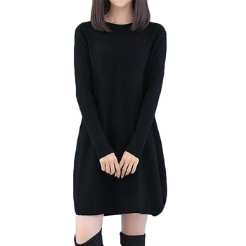 

Women's Turtleneck Sweater Knitted Ribbed Pullover Black White Winter High Elasticity Slim Jumper Autumn Sweaters Female 004