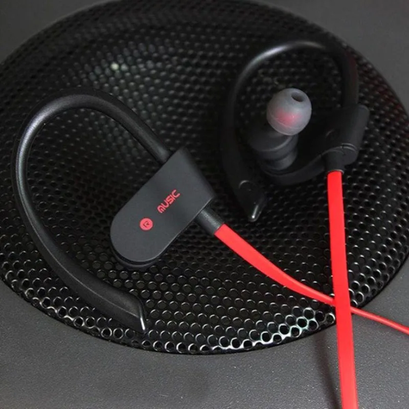 Bluetooth Wireless Earphone Stereo Ear Hook Sports Noise Reduction Earphones With Microphone Headset For Xiaomi IPhone Samsung