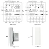 BEOK Wifi / Non-Wifi Room Heating Thermostat Temperature Controller for Gas Boilers Weekly Programmable  BOT-313 ► Photo 3/6