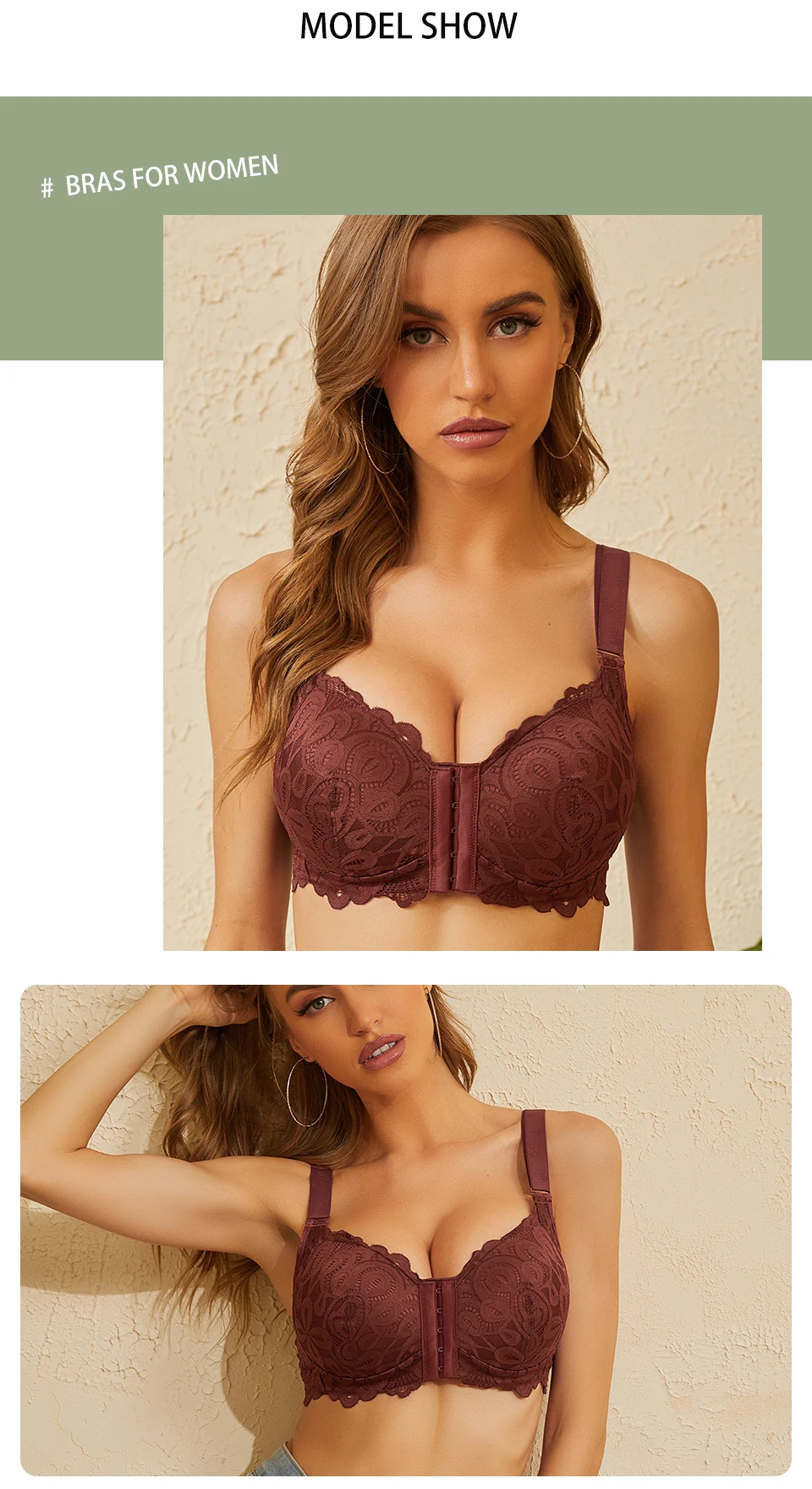 Hide Back Fat Romantic Wireless Lace Bralette