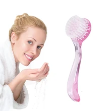 3 вида цветов отшелушивающая щётка для очищения лица очищающая Крышка для мытья лица мягкая щетина щетка Скраб пластиковая неэлектрическая Очищающая щетка