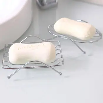 

Stainless Steel Convenient Practical Simple Soap Rack Holder Shelf Tray Bathing Supplies Bathroom Storage Home Shower