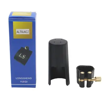 

Professional Artificial Leather Sax Saxophone clarinet bakelite mouthpiece clamp\clip Clarinet musical instrument accessories