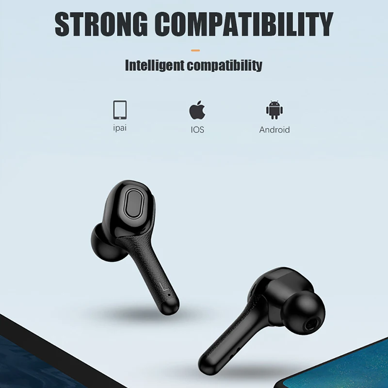 LIGE беспроводные Bluetooth наушники 5,0 настоящие беспроводные наушники гарнитура стерео Bluetooth наушники для iPhone xiaomi samsung