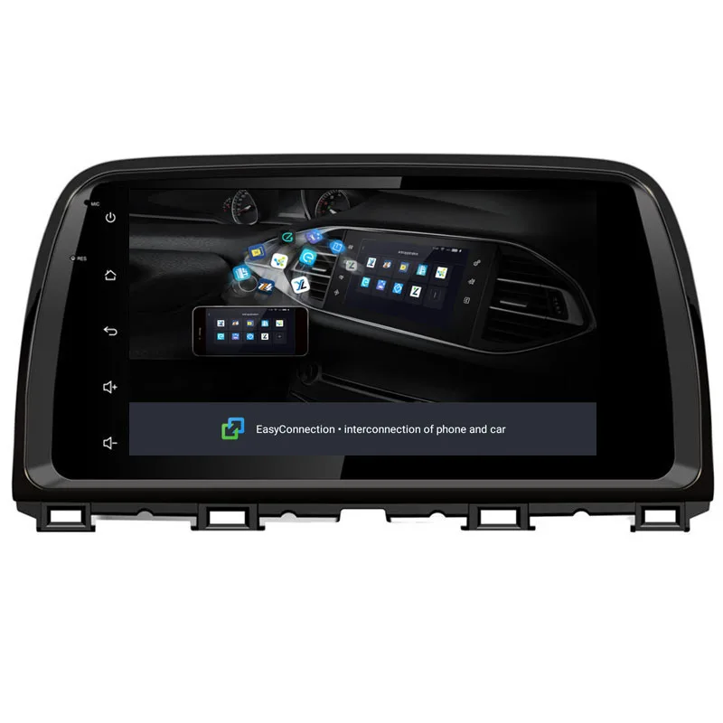 NAVITOPIA 9 дюймов 2 Гб ОЗУ 32 Гб ПЗУ Восьмиядерный Android 8,1 Автомобильный gps навигатор для Mazda CX-5 2013