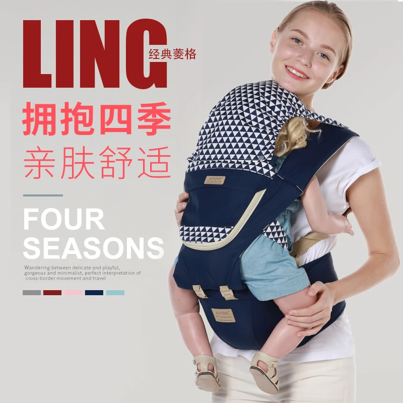 Эргономичный слинг, кенгуру 0-36 м