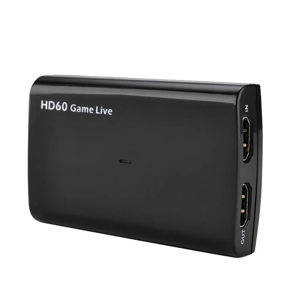 as show Замена для PS3 PS4 Xbox tv BOX Live Streaming HD видео захвата карты USB 3,0 Mic 1080P игры видео рекордер - Цвет: as show