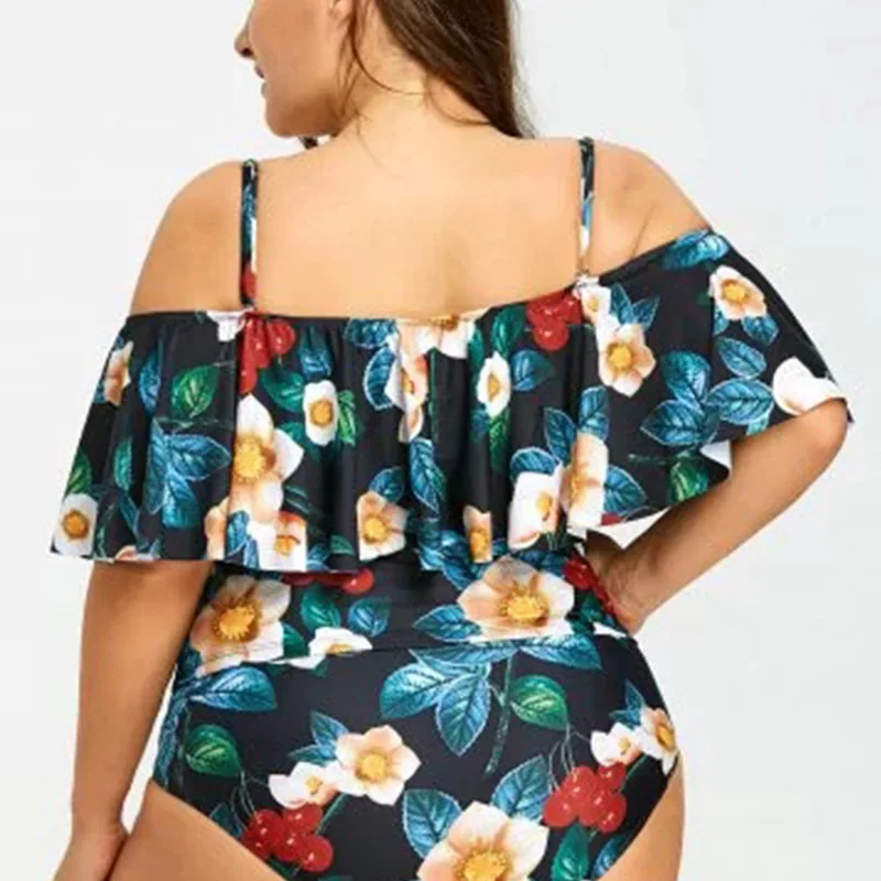 

Large Size Fat-WOMEN'S Fission Swimsuit New Style Bathing Suit Women's Europe And America Bikini Plus-sized plus