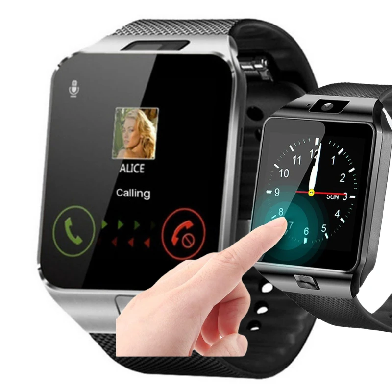 

Reloj DZ09 Fashion Smart Watch 2020 Camera SIM Card Call Bluetooth Sports Bracelet Smartwatch Android IOS Hotselling amazfit