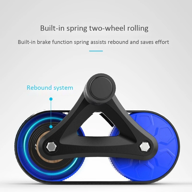 Automatic Rebounding Abdominal Wheel Abdominal Muscle Beginners Receiving Abdominal Fitness Equipment Household Female Reduction