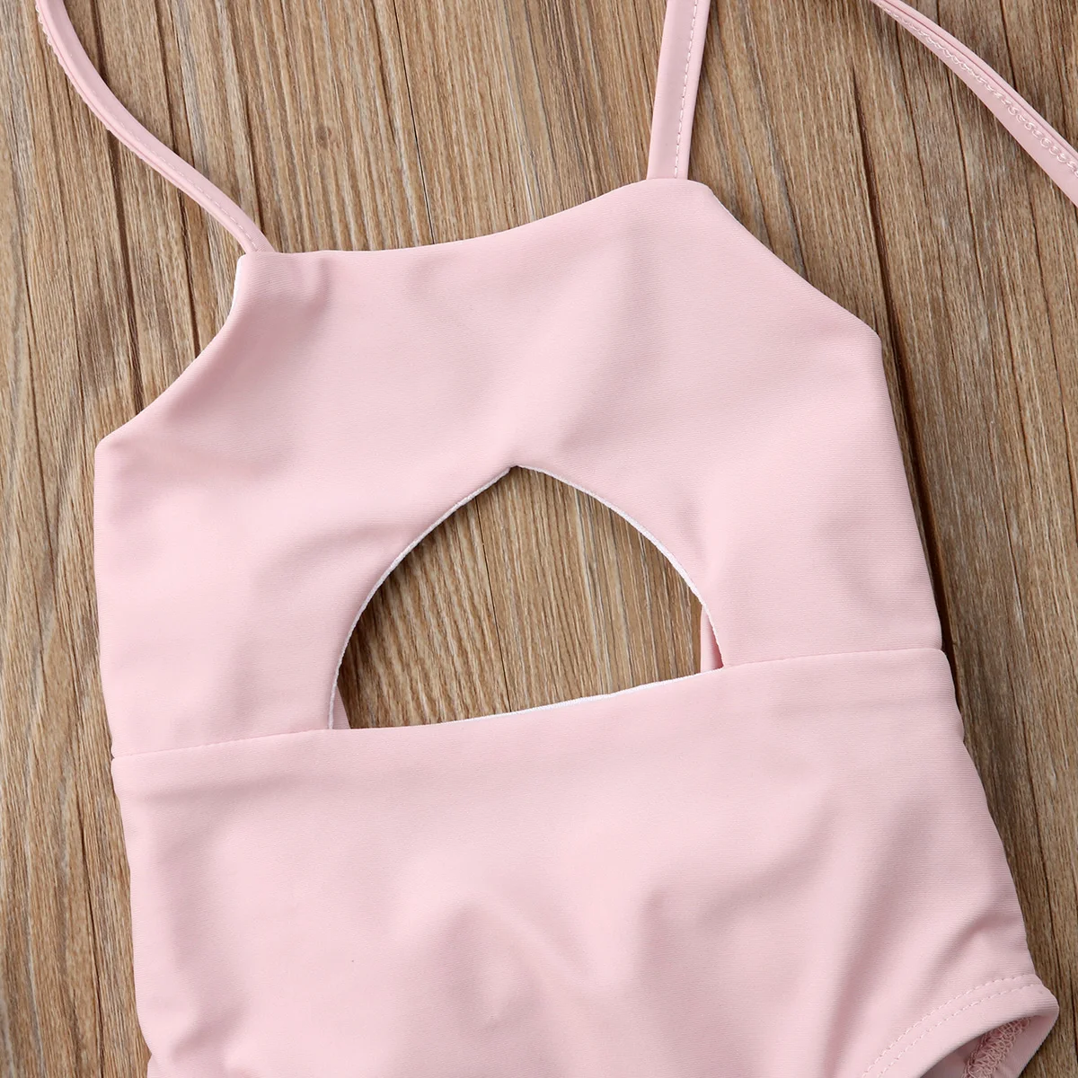Emmabbay Fashion 0-24M Baby Girl Swimwear Newborn Baby Girls One Piece Halter Bandage ClothesBeach Bikini Bathing Suit Outfits