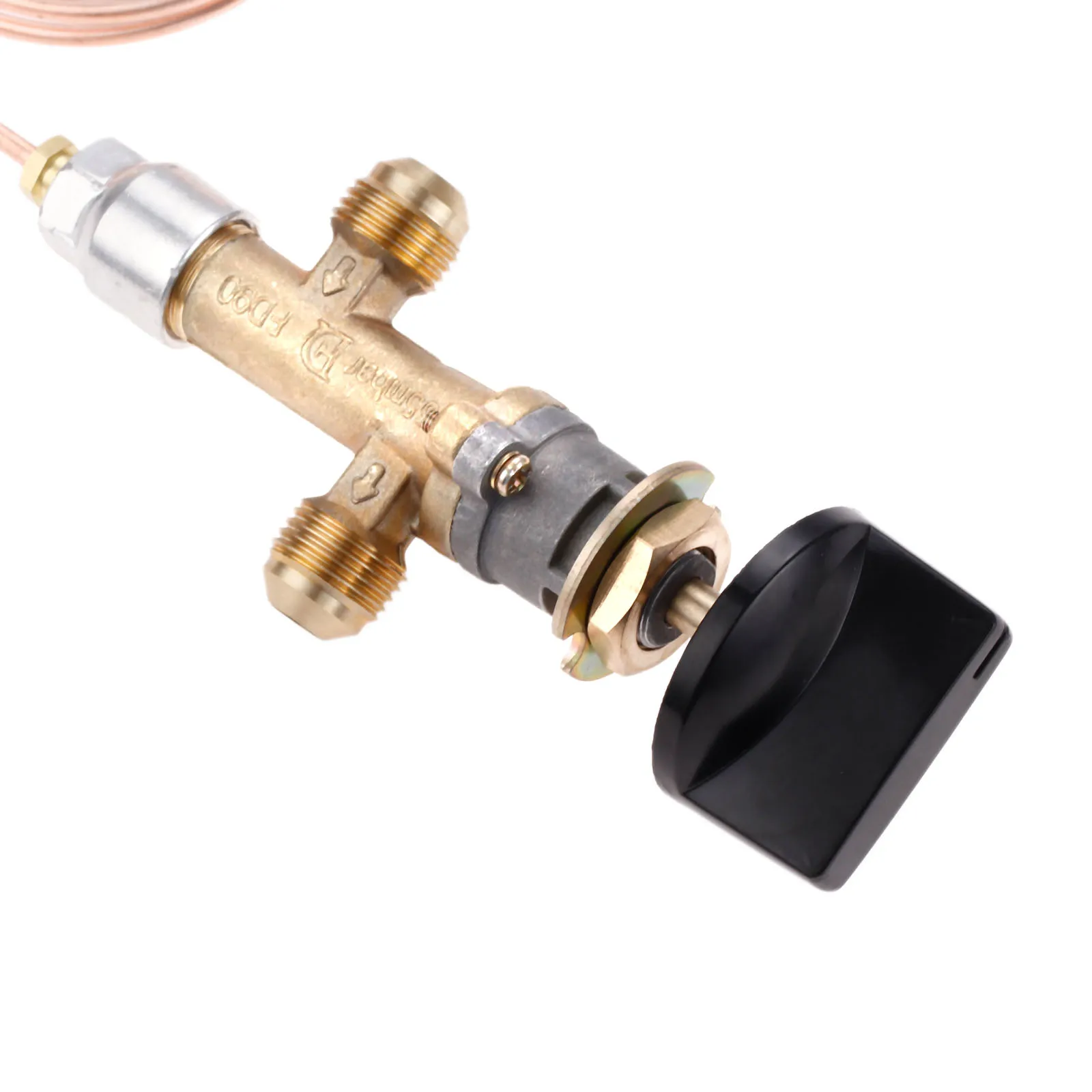 Universal Gas Pilot Burner Thermocouple – 600mm Long – M8 Threads – For Fireplaces & Heaters